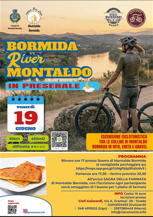 Bormida river Montaldo in preserale